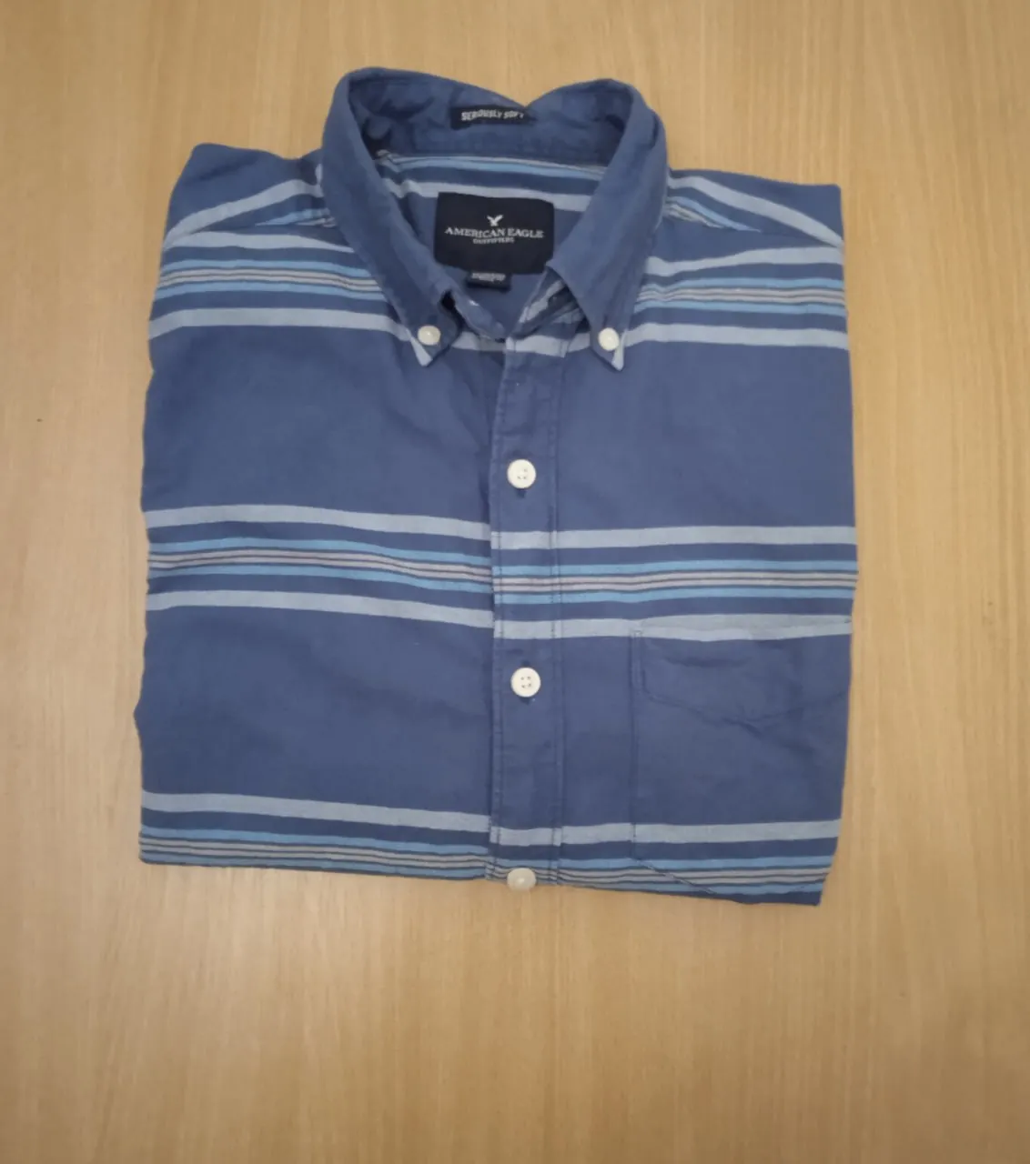 Лот мужских рубашек Uniqlo AEO New Yorker 5 штук 2