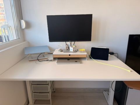 Стол IKEA MITTZON 140x80 1