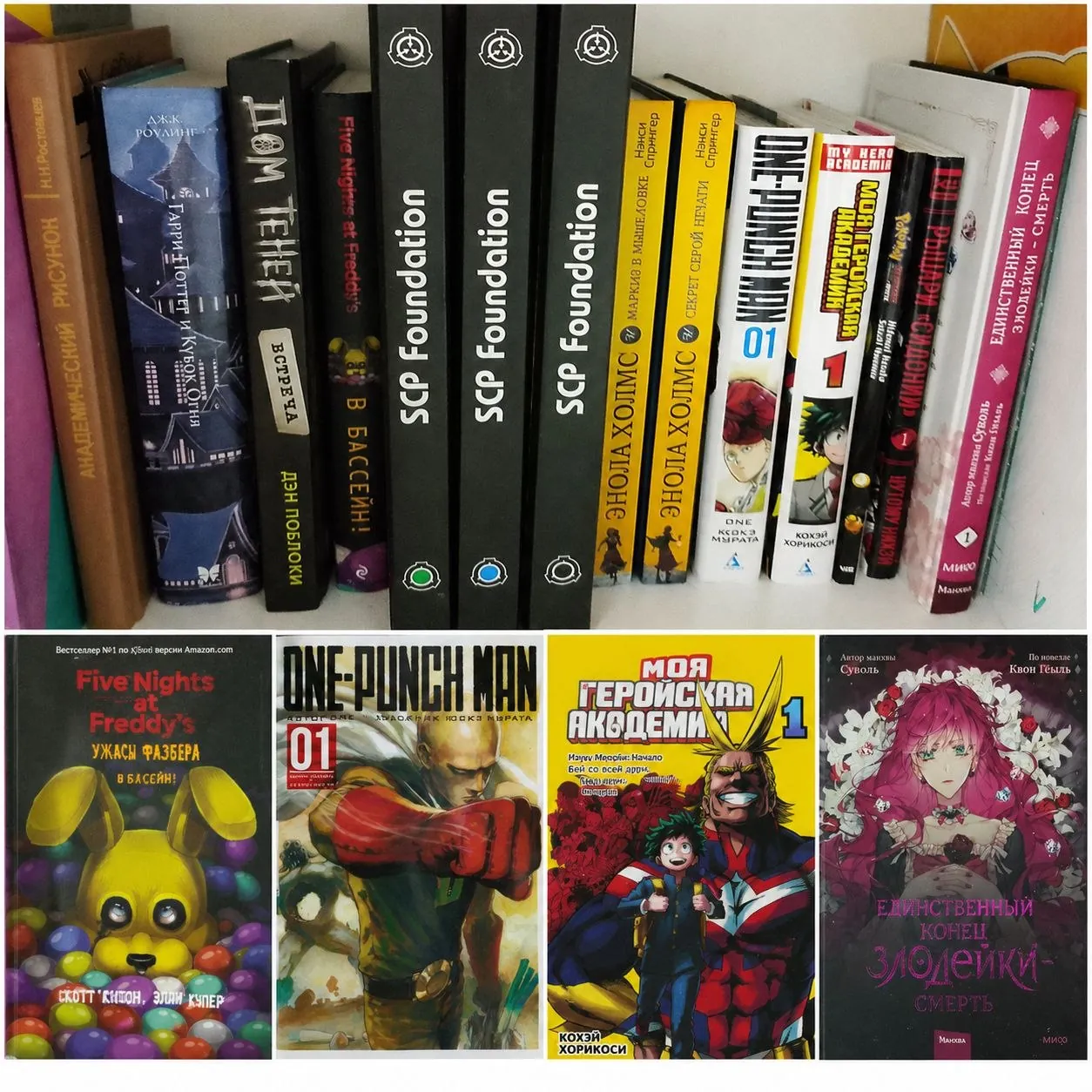 Книги и манга на русском 1