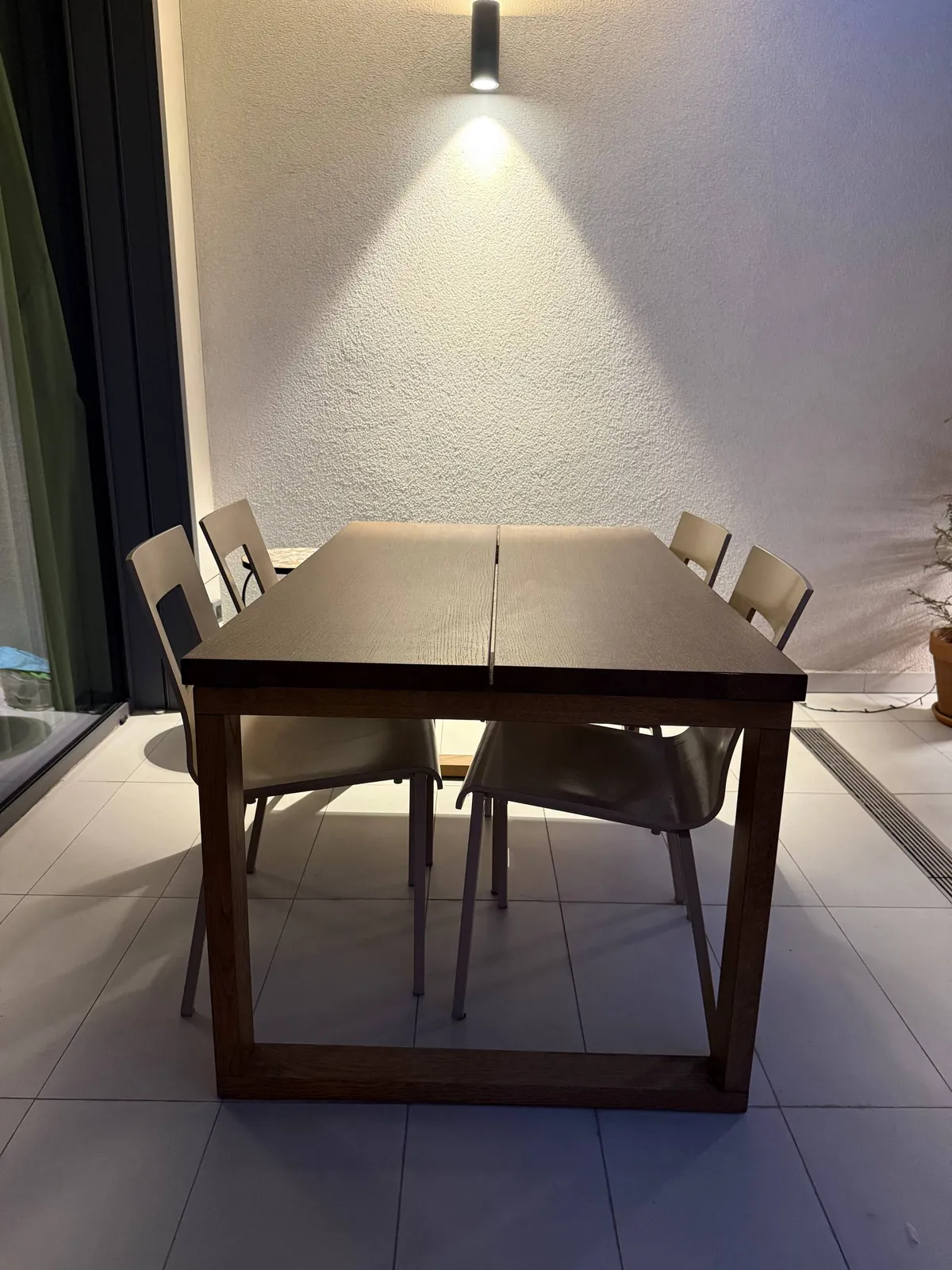 Стол IKEA MÖRBYLÅNGA дуб 140×85 3