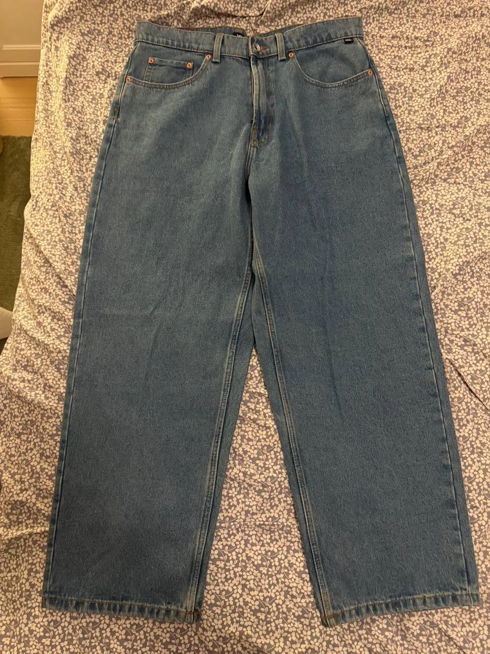 Джинсы VANS Check-5 Baggy Denim Pants р.34 1