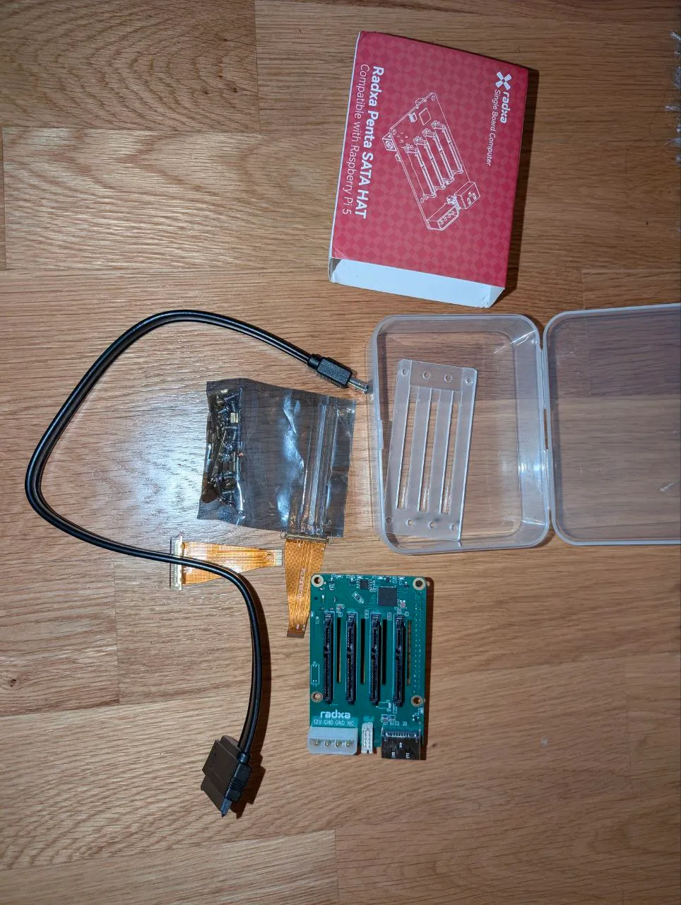 Radxa Penta SATA HAT для Raspberry Pi 5 7