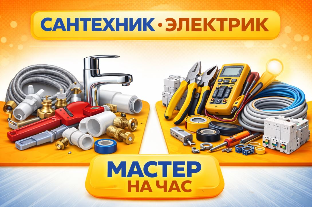 Сантехник электрик сборка мебели 1