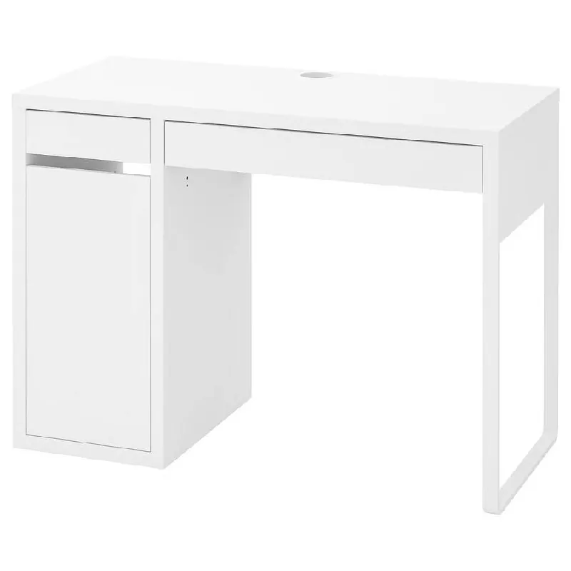Письменный стол IKEA MICKE белый 105×50 см 1