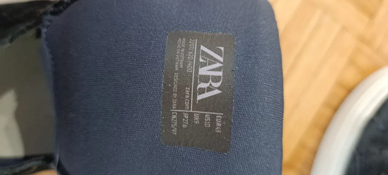 Обувь мужская Zara размер 43 1