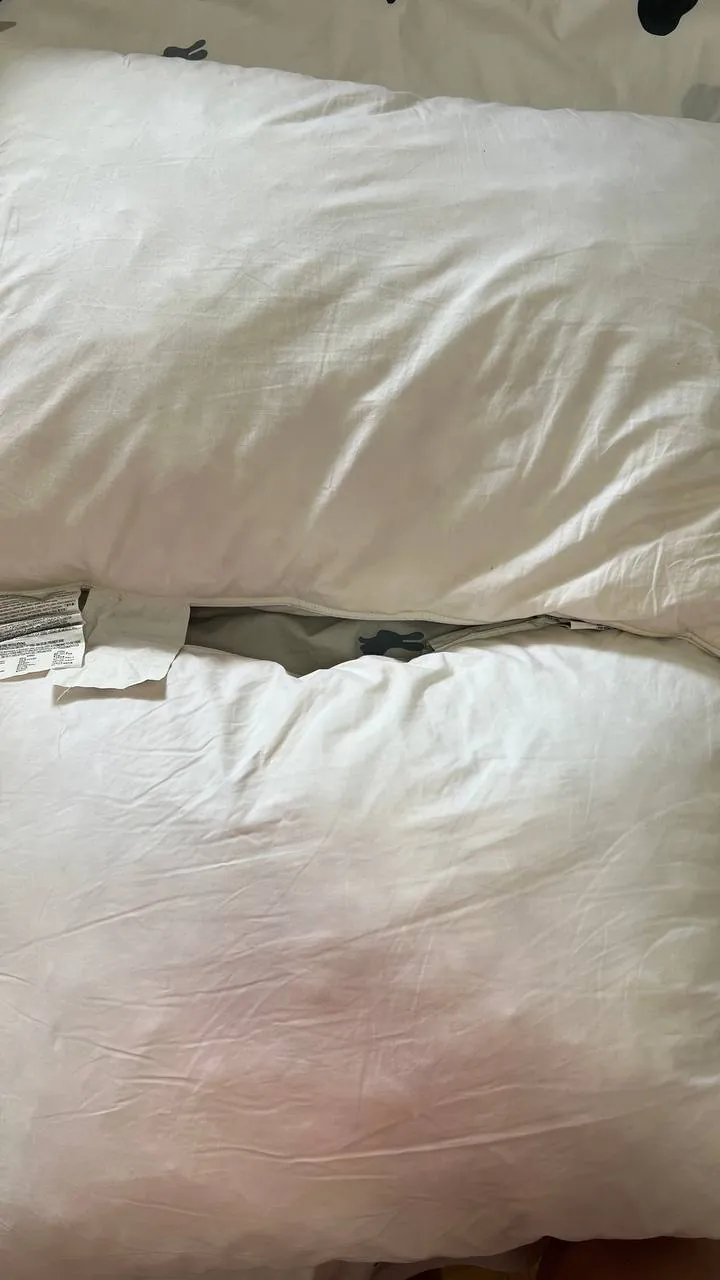 Подушки Zara Home 75×50 перьевые Белград 4