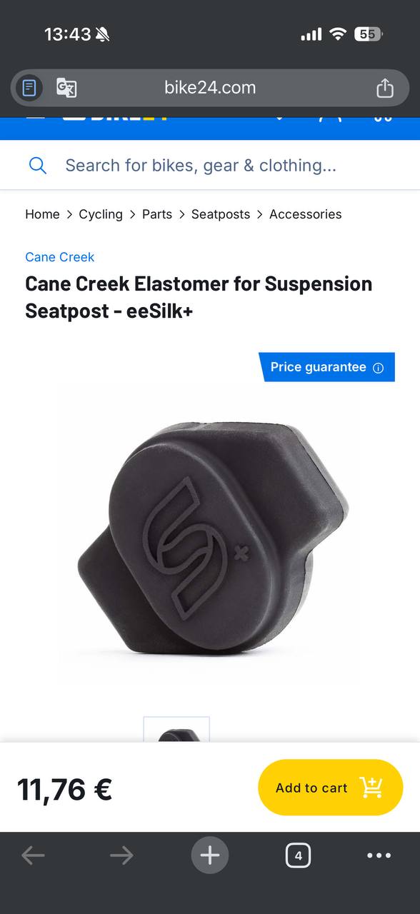 Карбоновый подседельный штырь Cane Creek 2