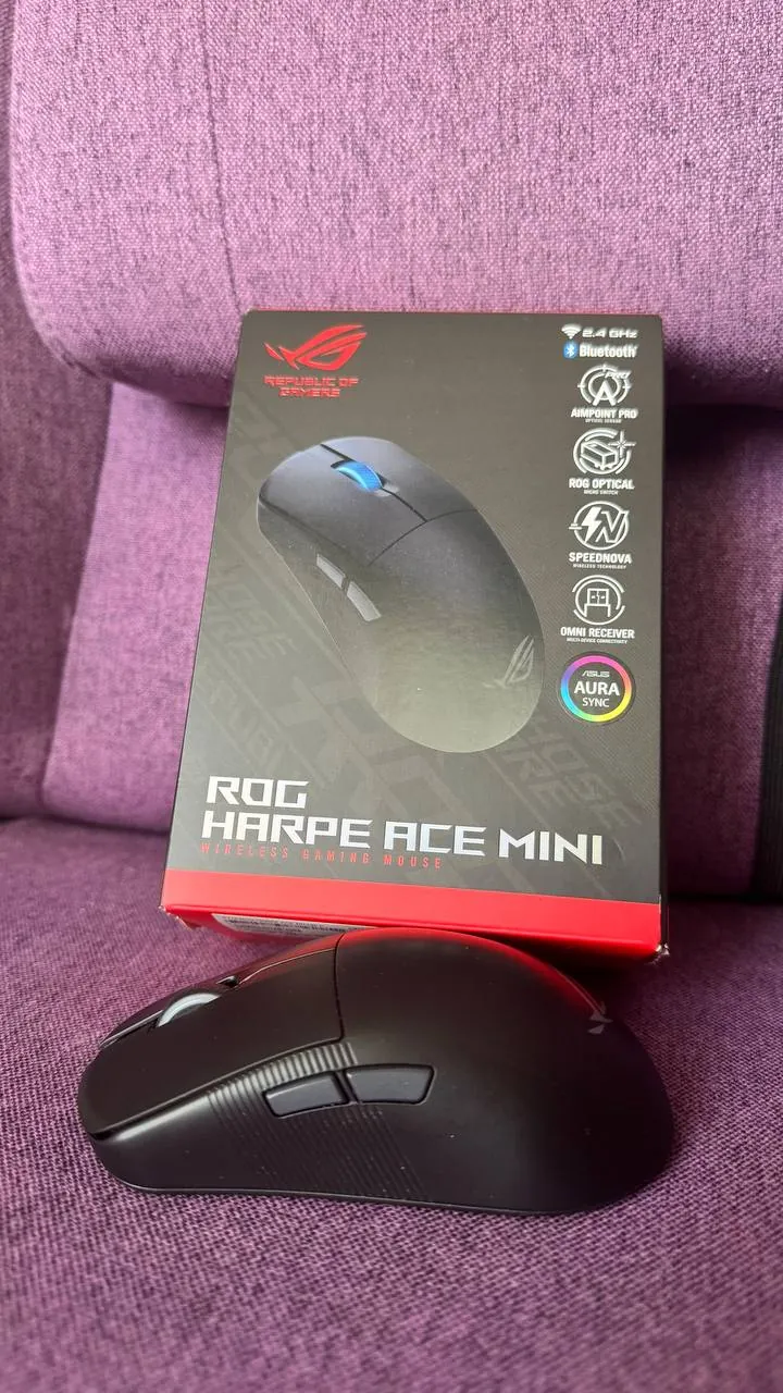Игровые мыши Asus Logitech и клавиатура 1