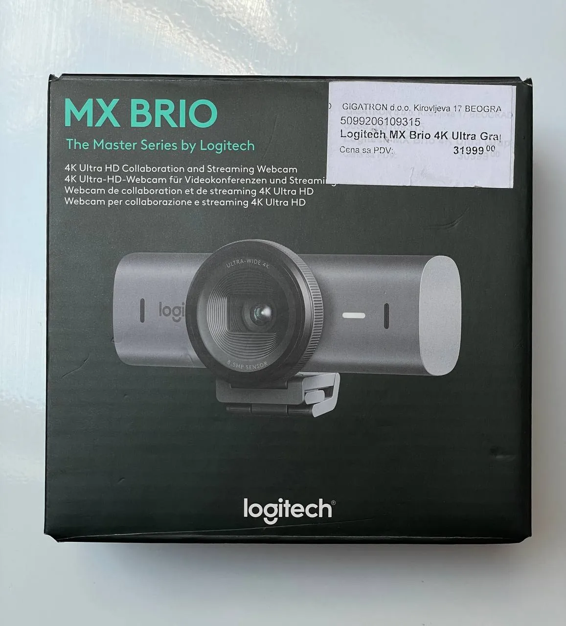 Веб-камера Logitech MX Brio 4K Врачар 1