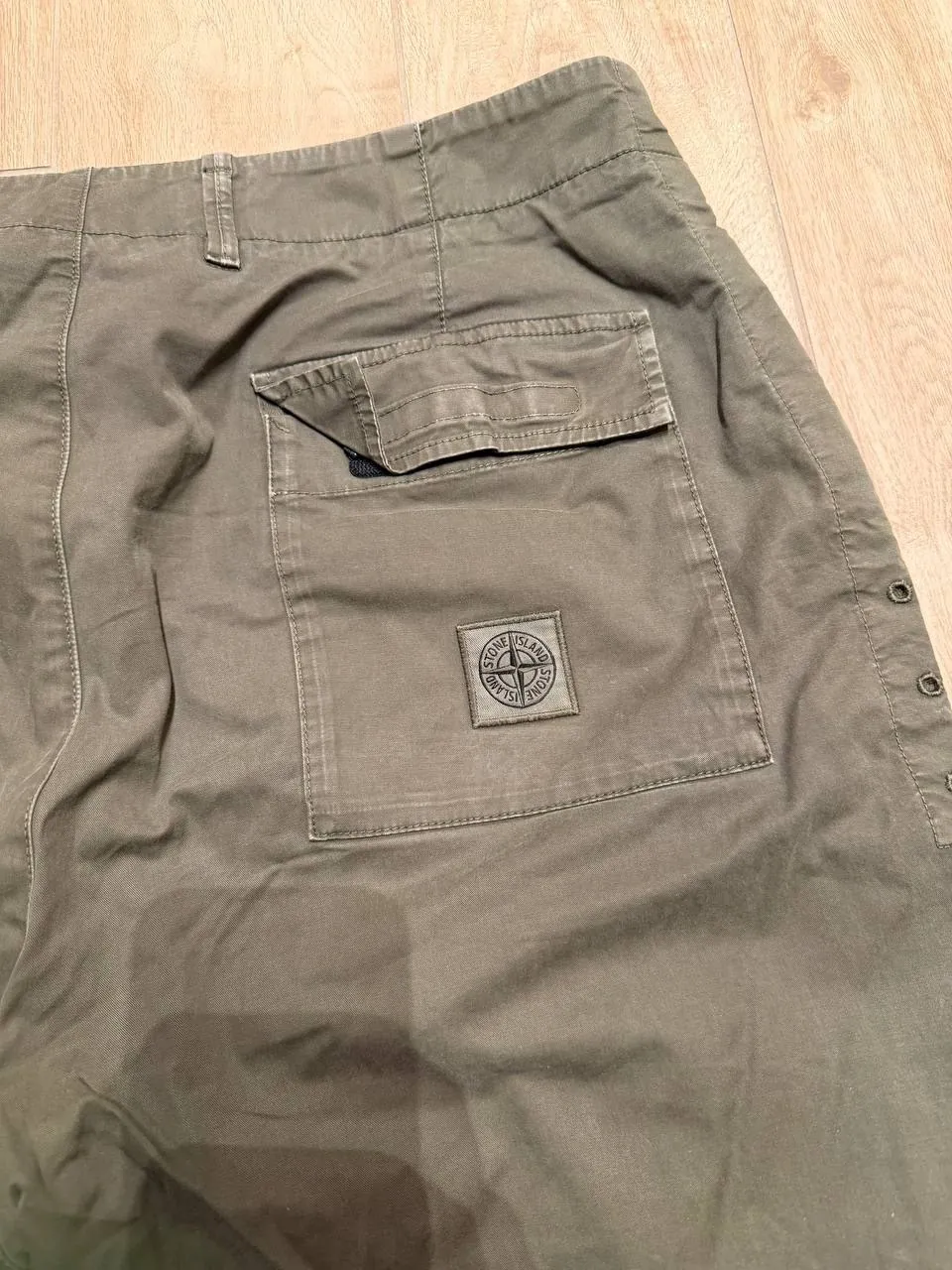 Брюки Stone Island оливковые W34 прямой крой Белград 3