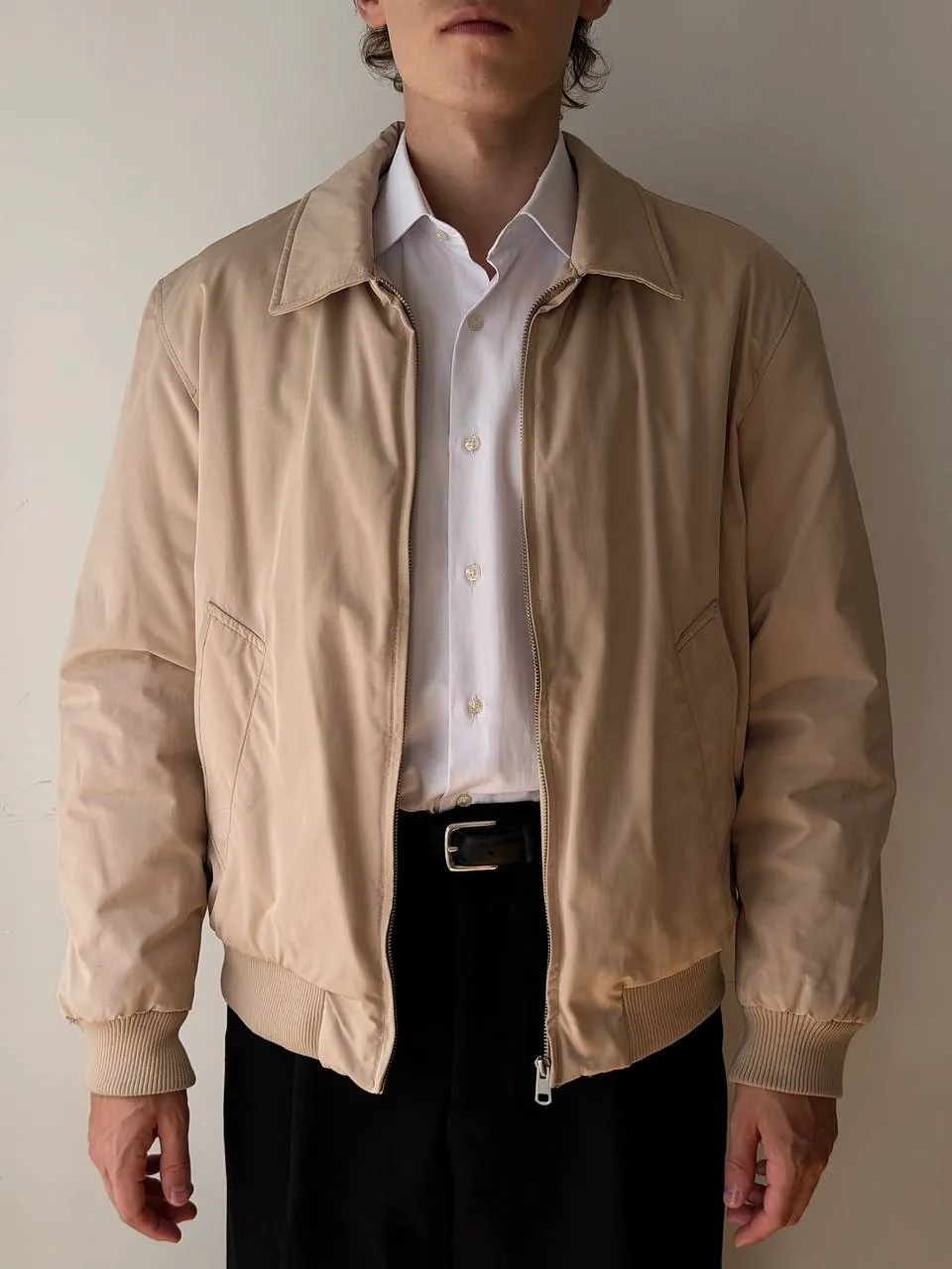 Мужские куртки Zara бежевая и чёрная размер S и M 1