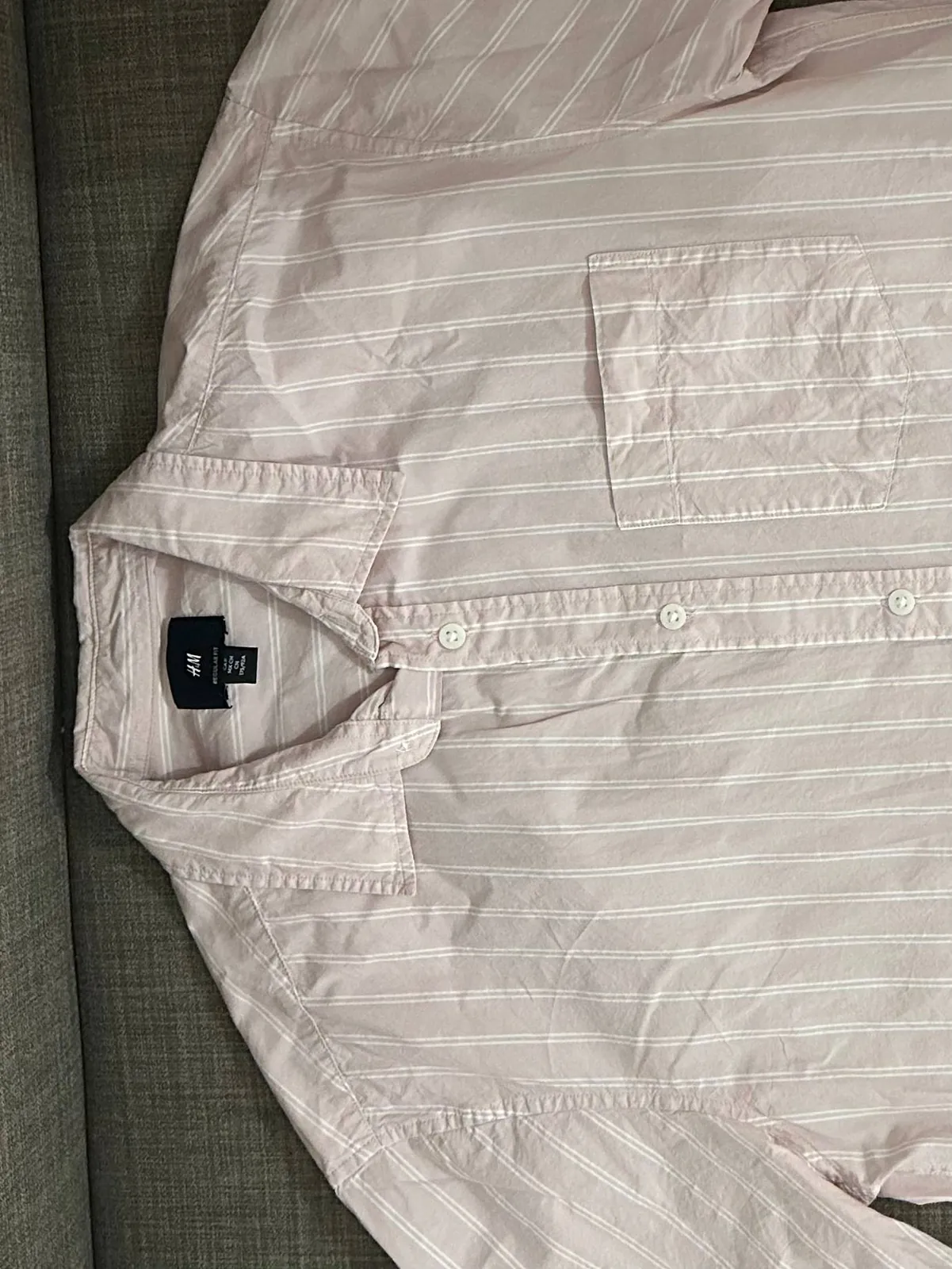 Мужские футболки и рубашка Uniqlo Zara HM размеры S–L 7