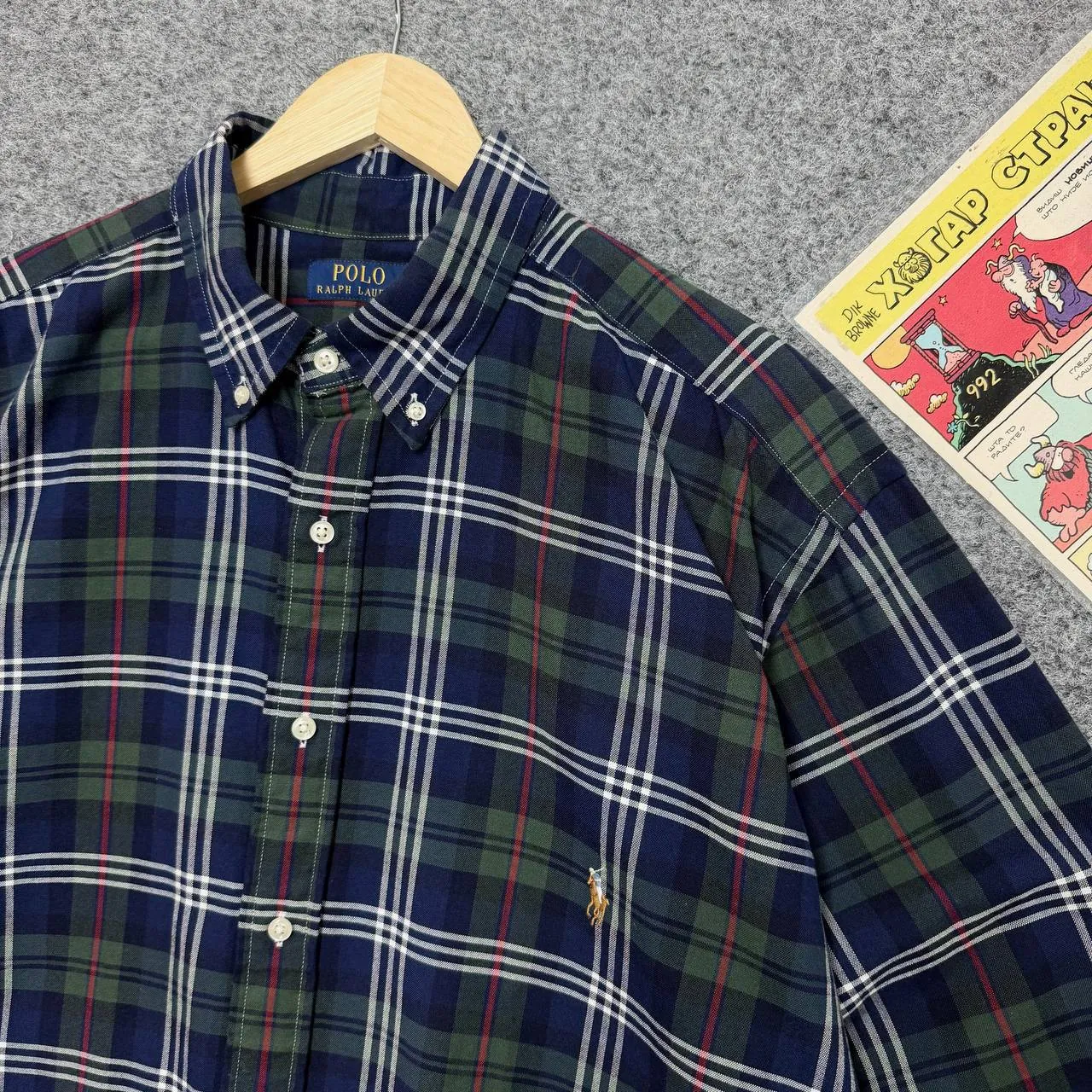 Мужская рубашка Polo Ralph Lauren размер 2XB 4