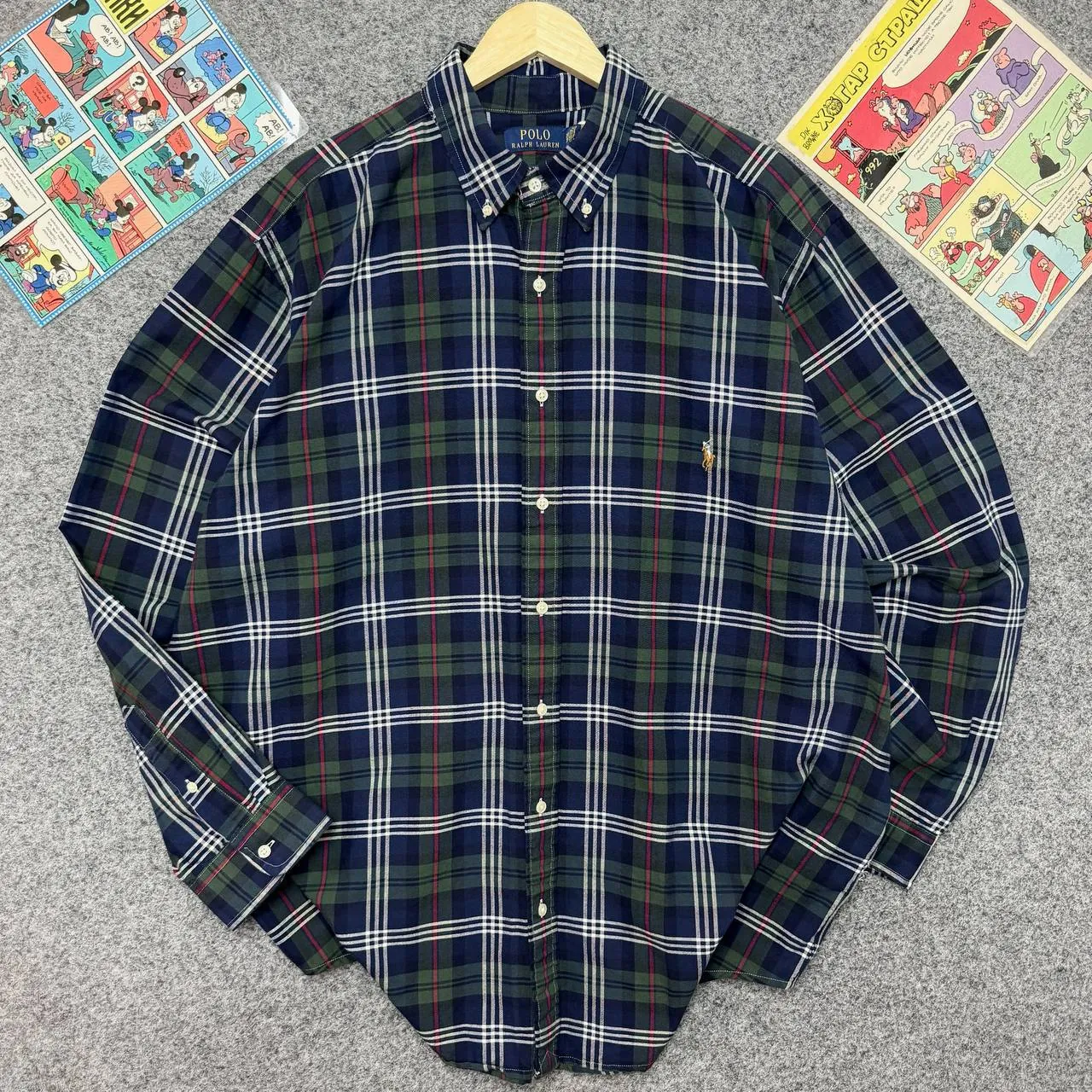 Мужская рубашка Polo Ralph Lauren размер 2XB 1