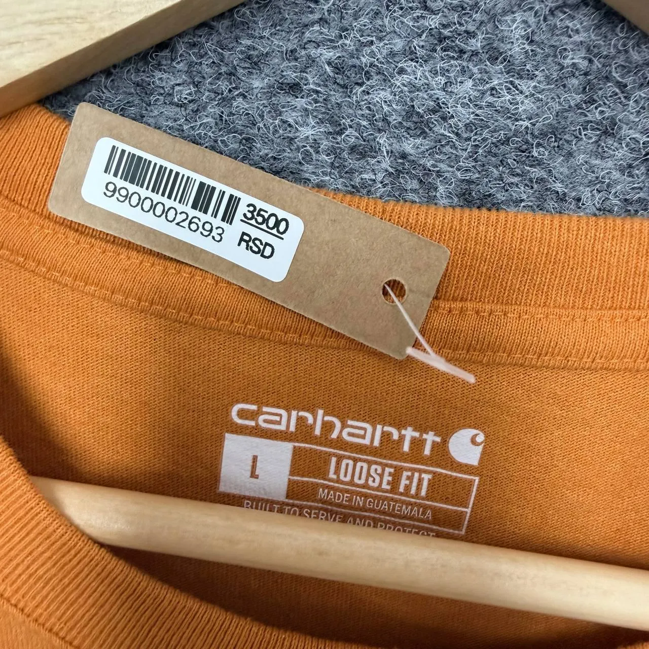 Мужской лонгслив Carhartt размер L Белград 4