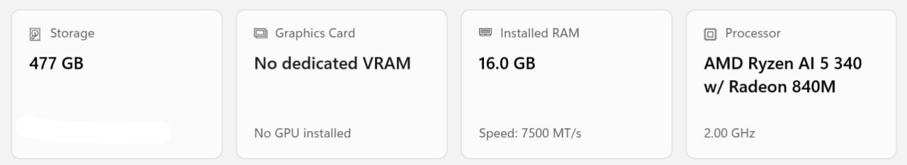 ASUS Zenbook 14 Ryzen AI 5 OLED 7