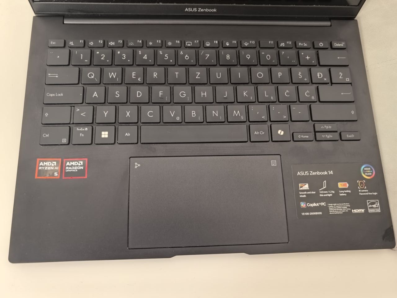 ASUS Zenbook 14 Ryzen AI 5 OLED 3