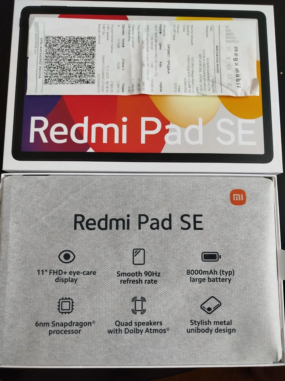 Планшет Redmi Pad SE 11 дюймов 4/128 ГБ Белград 3