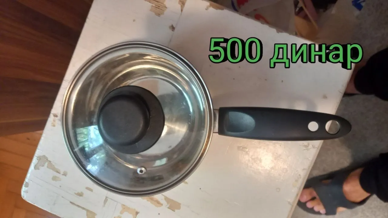 Комплект кухонной посуды тарелки ножи сковорода Белград 5