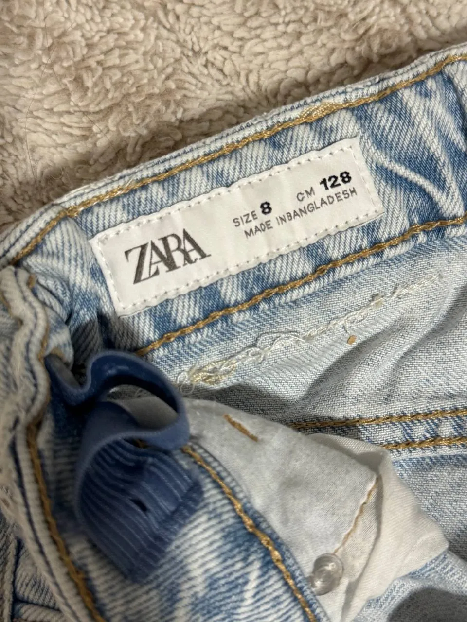 Детская одежда Zara толстовка джинсы сапоги 6