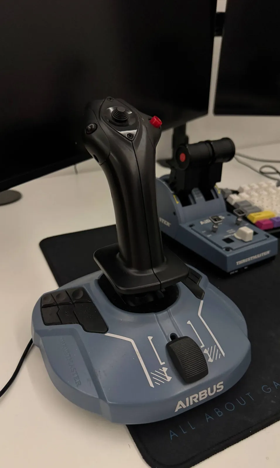 Джойстик Thrustmaster для авиасимулятора Белград 2