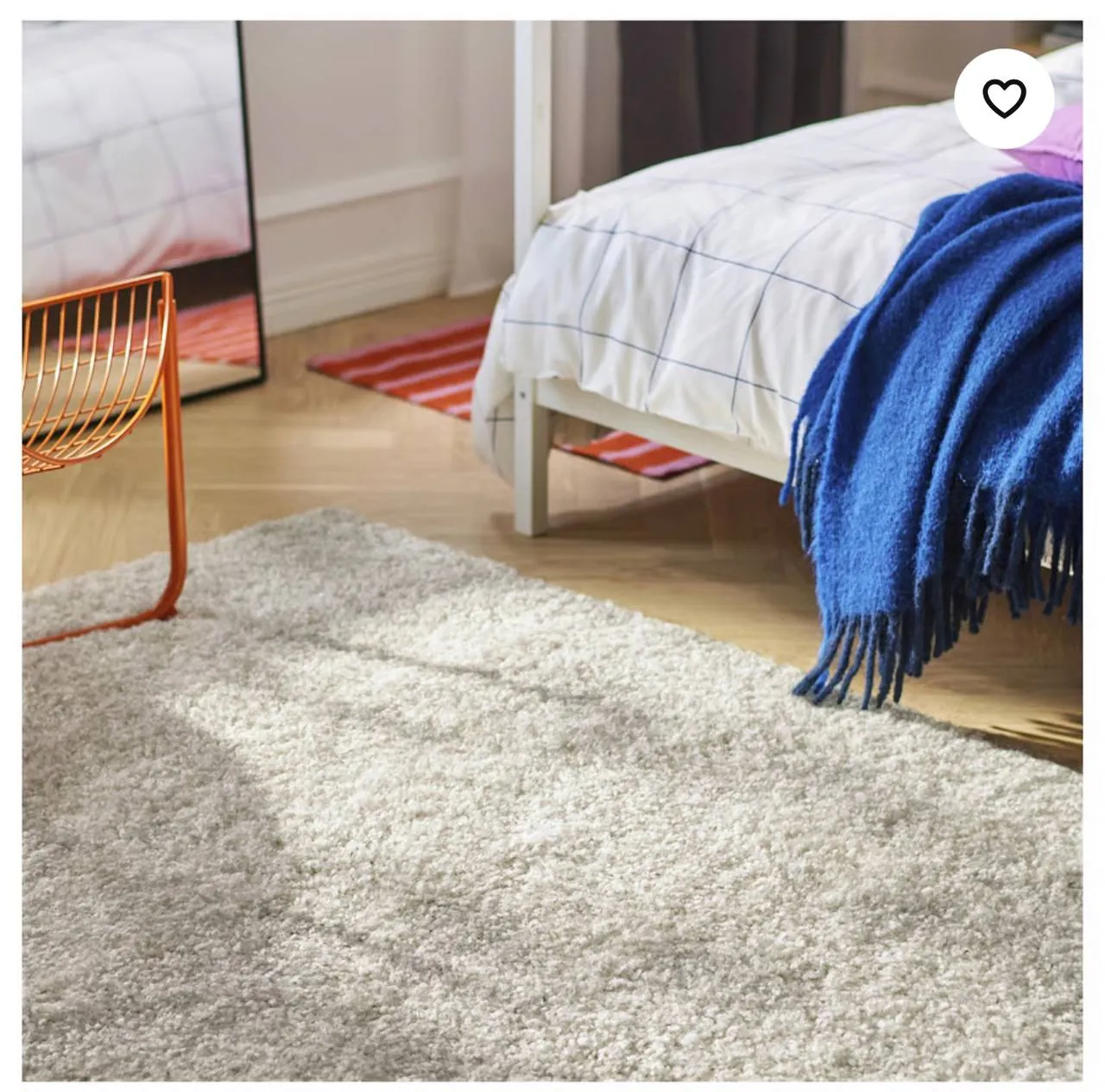 Ковёр IKEA AERENDE 160х230 молочный 1