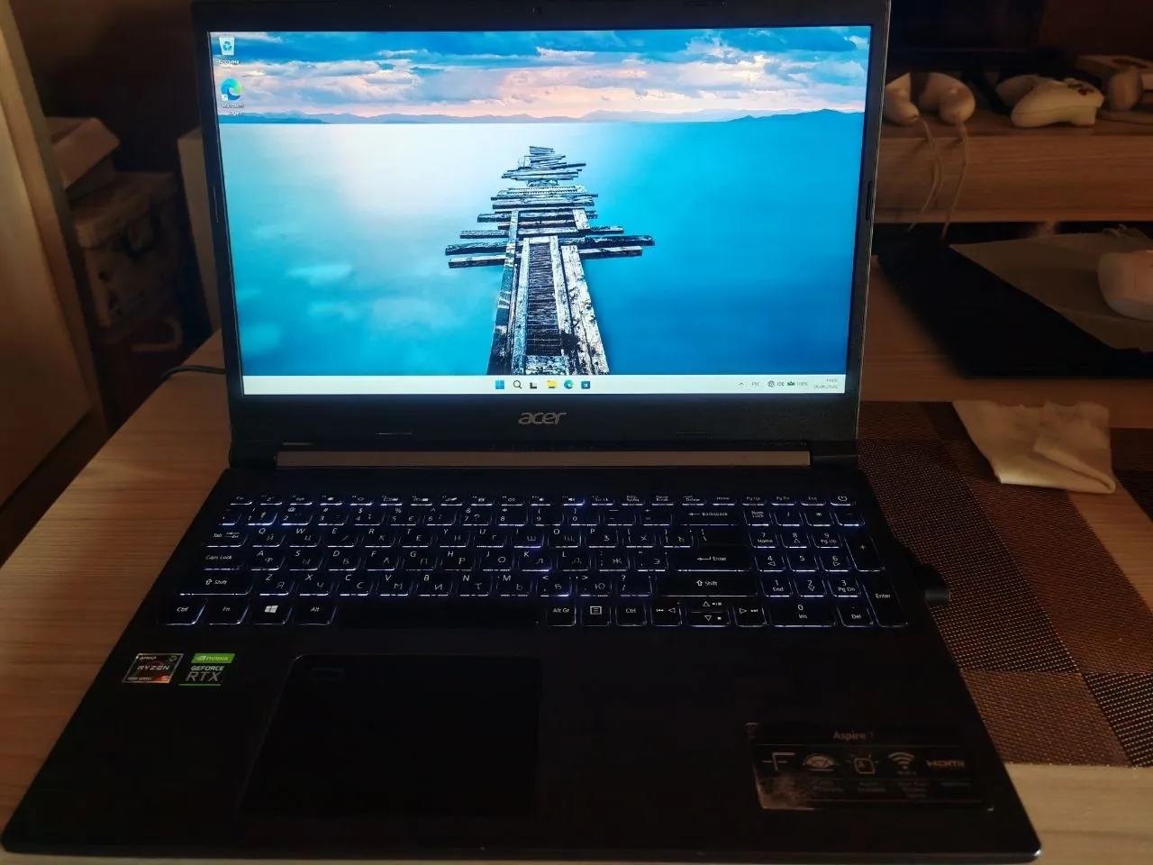 Ноутбук Acer Aspire 7 Ryzen 5 RTX 3050 16 ГБ 2