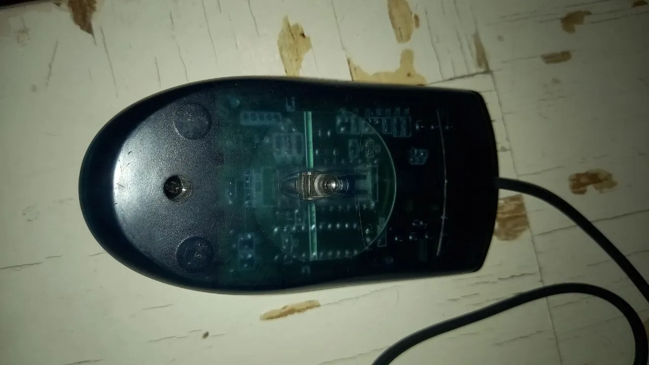 Мышь Logitech Wheel Mouse Optical M-BJ58 2