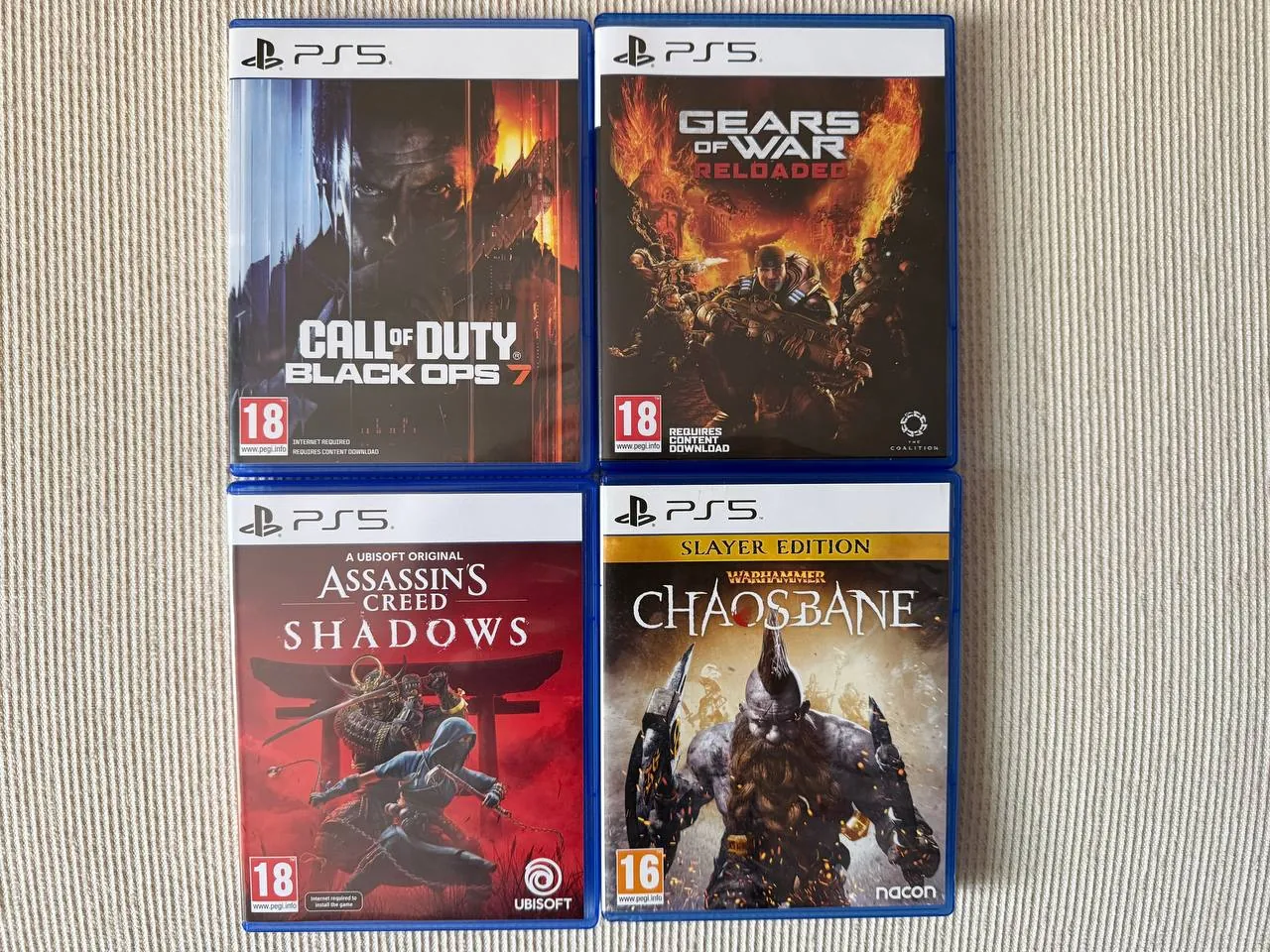 Игры на дисках для PS5 три позиции Нови-Сад 1