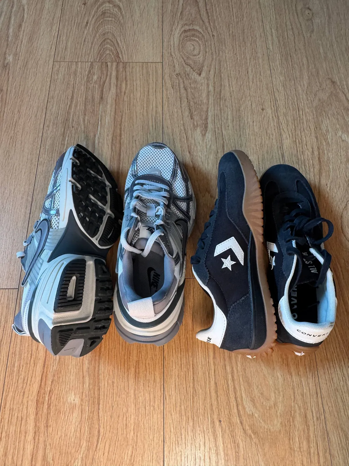 Кроссовки Converse Run Star Trainer и Nike V2K Run, размер 37,5 1