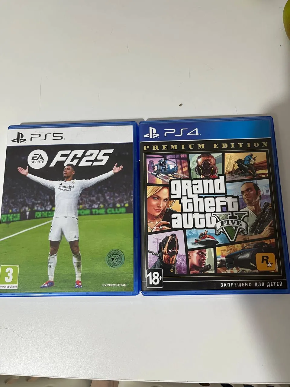 Игры для PS5 FC 25 и GTA 5 1