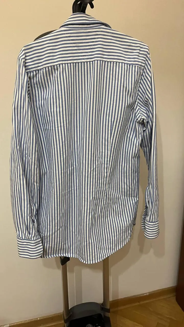 Рубашка Tommy Hilfiger в полоску Slim Fit 4