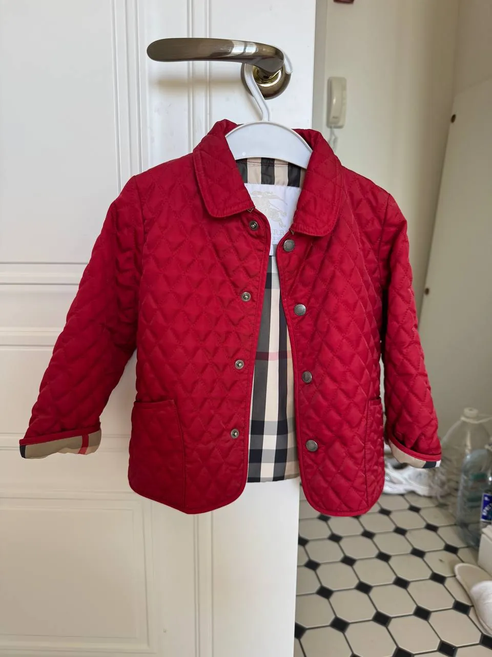 Подножка для Yoyo, ветровка и жилет Burberry Zara размер 86 2