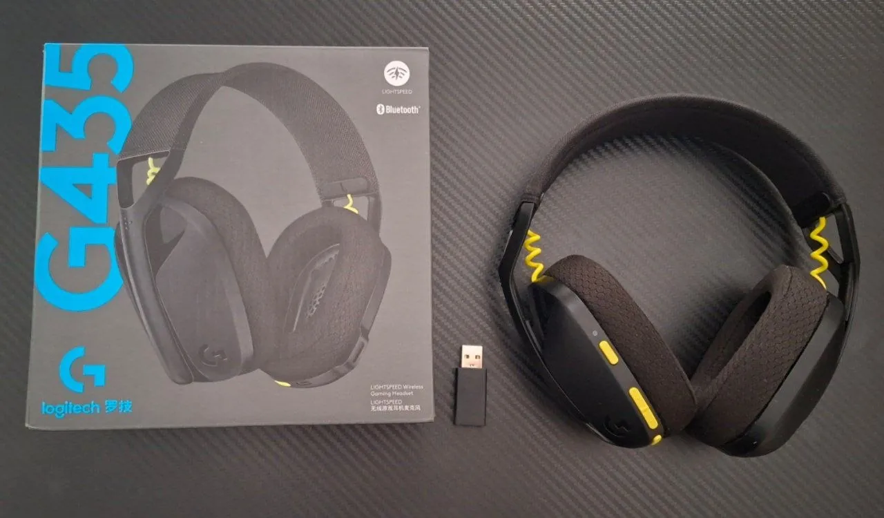 Наушники Logitech G435 беспроводные игровые 1