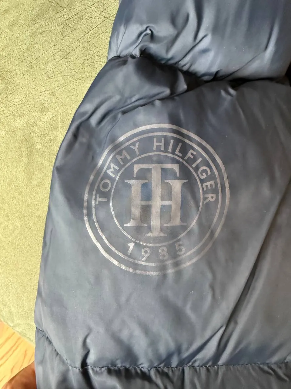 Пуховик Tommy Hilfiger TH Protect длинный размер M 7
