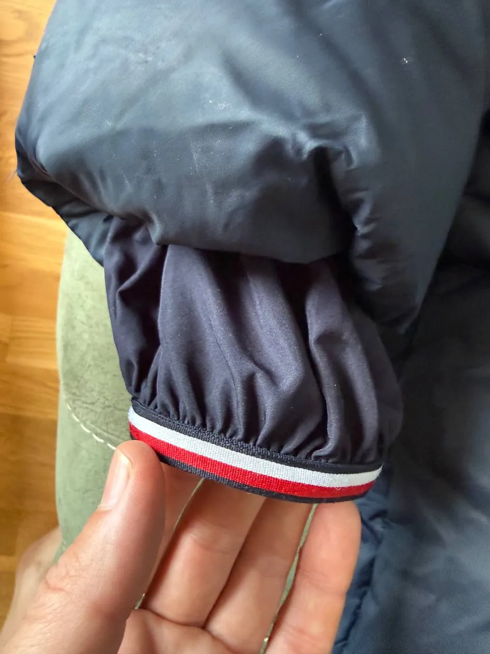 Пуховик Tommy Hilfiger TH Protect длинный размер M 4