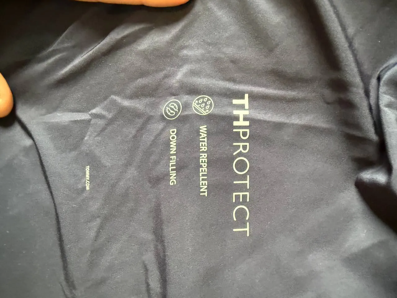 Пуховик Tommy Hilfiger TH Protect длинный размер M 8