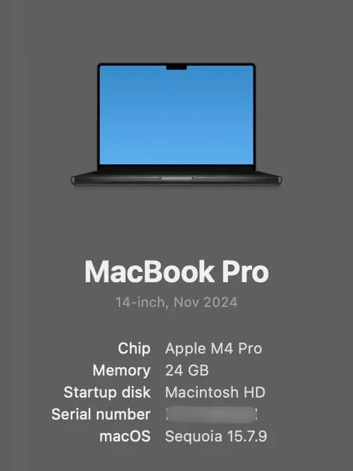 MacBook Pro 14 M4Pro 24 ГБ 1 ТБ 2