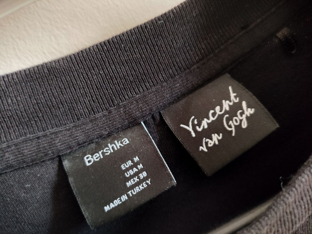 Футболка Bershka M плотный хлопок 3