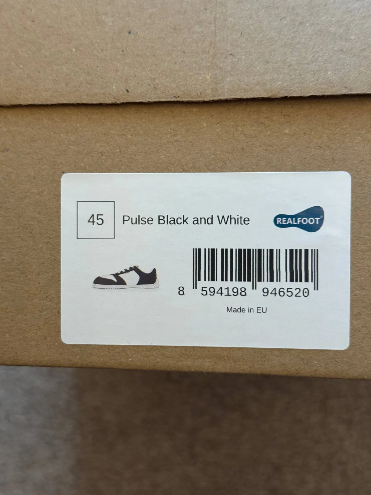 Кеды Realfoot Barefoot размер 45 новые 3