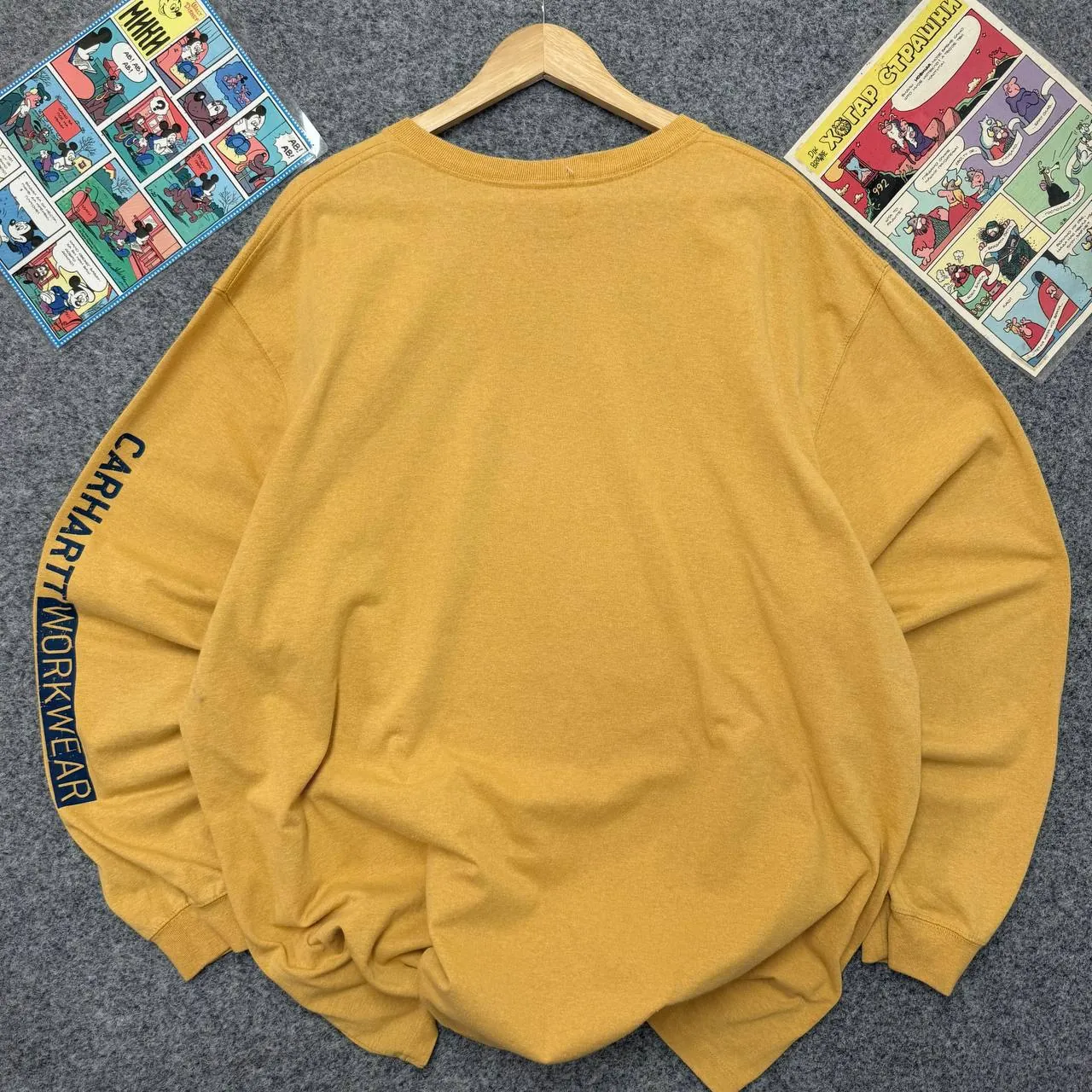 Лонгслив Carhartt размер 3XL оверсайз Ташмайдан 3