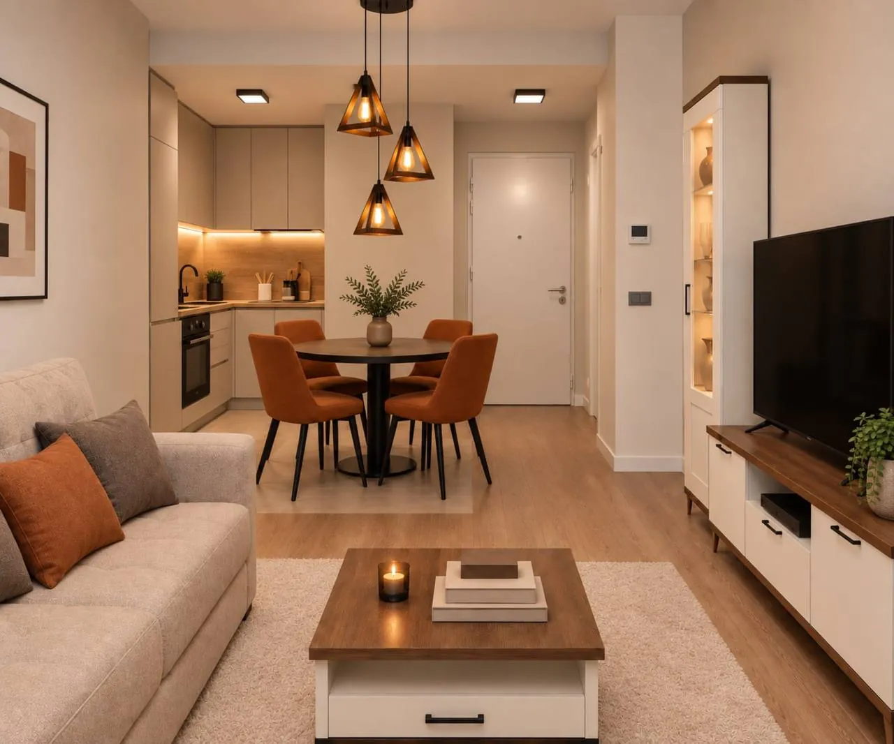 Двухкомнатная квартира Airport Garden 51 м² 1