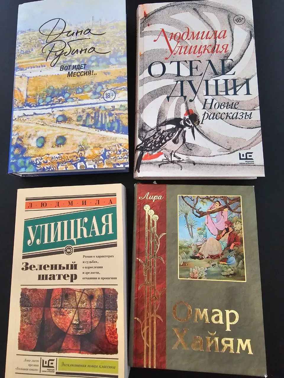 Книги Дина Рубина, Улицкая, Омар Хайям, Нови-Сад 1