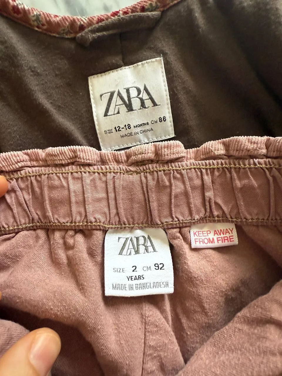 Детская одежда и обувь ZARA adidas для малышей 12–24 месяца 2