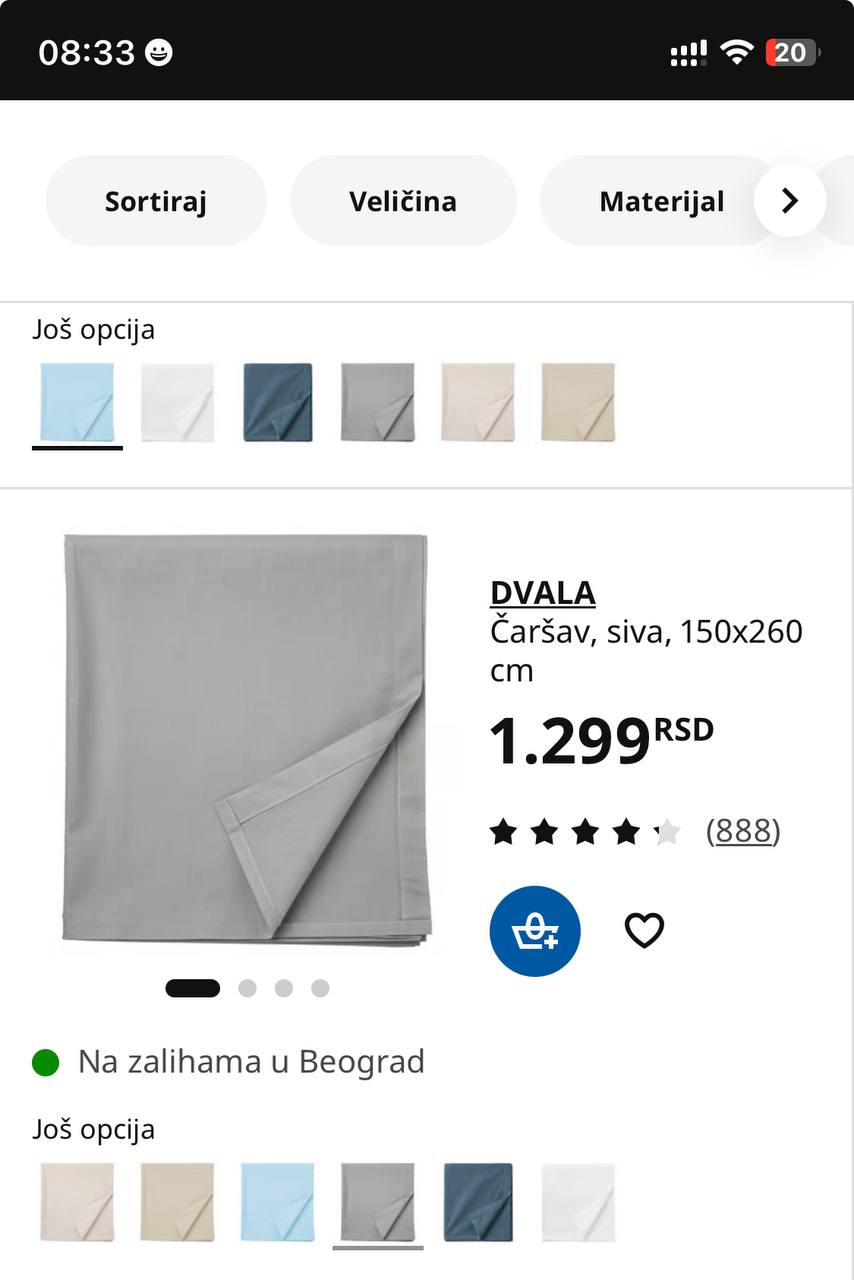 Постельное белье IKEA 3