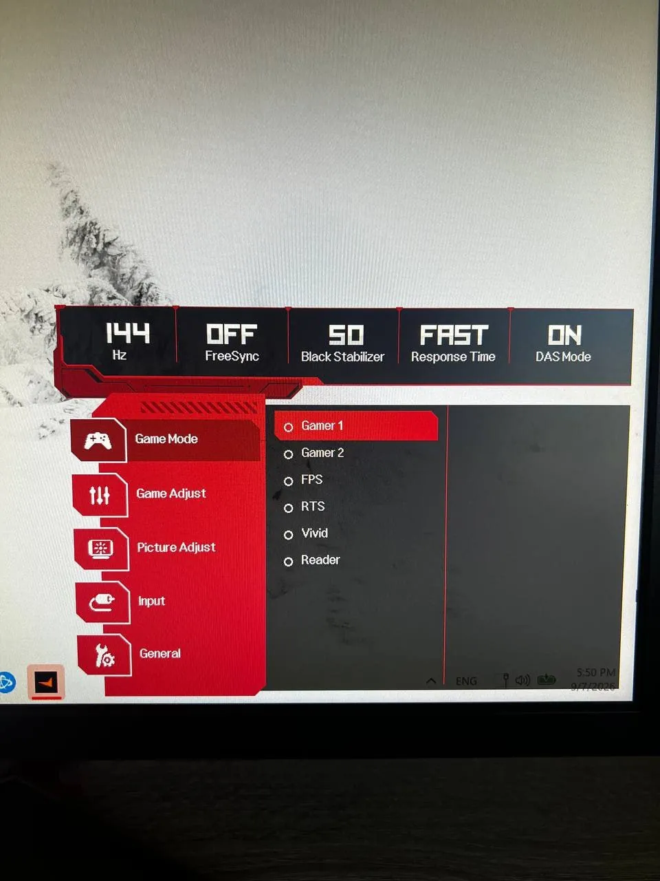Монитор LG UltraGear 24 дюйма 144Hz 3