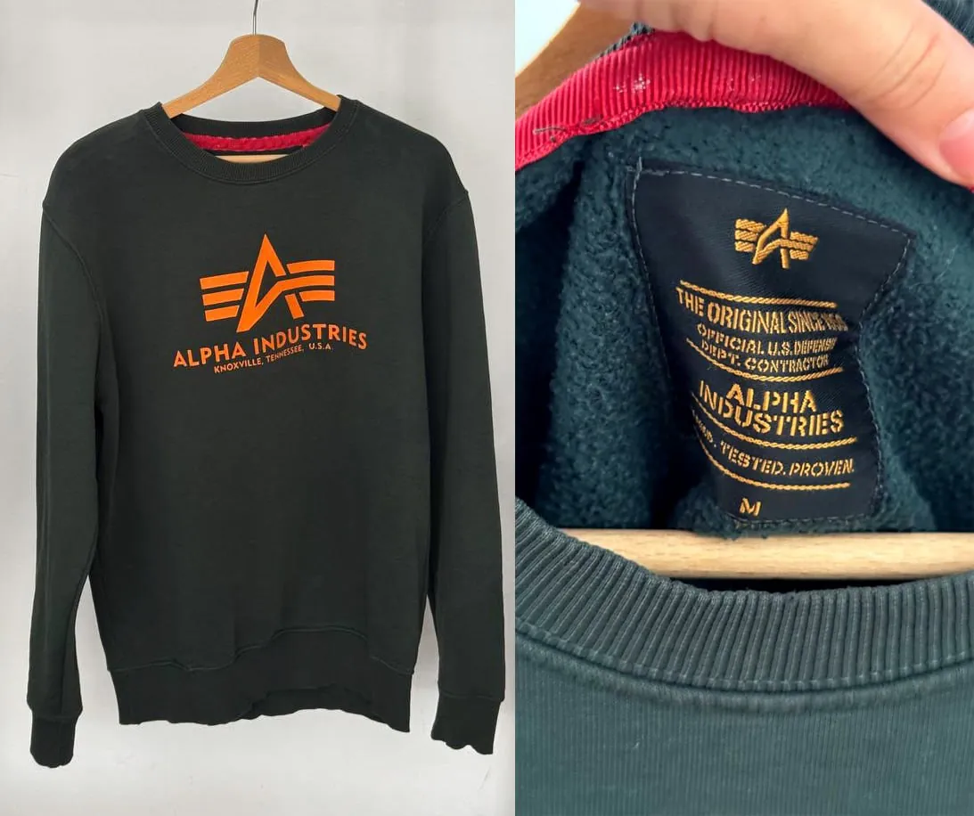 Свитшот Alpha Industries и мужские брюки 1