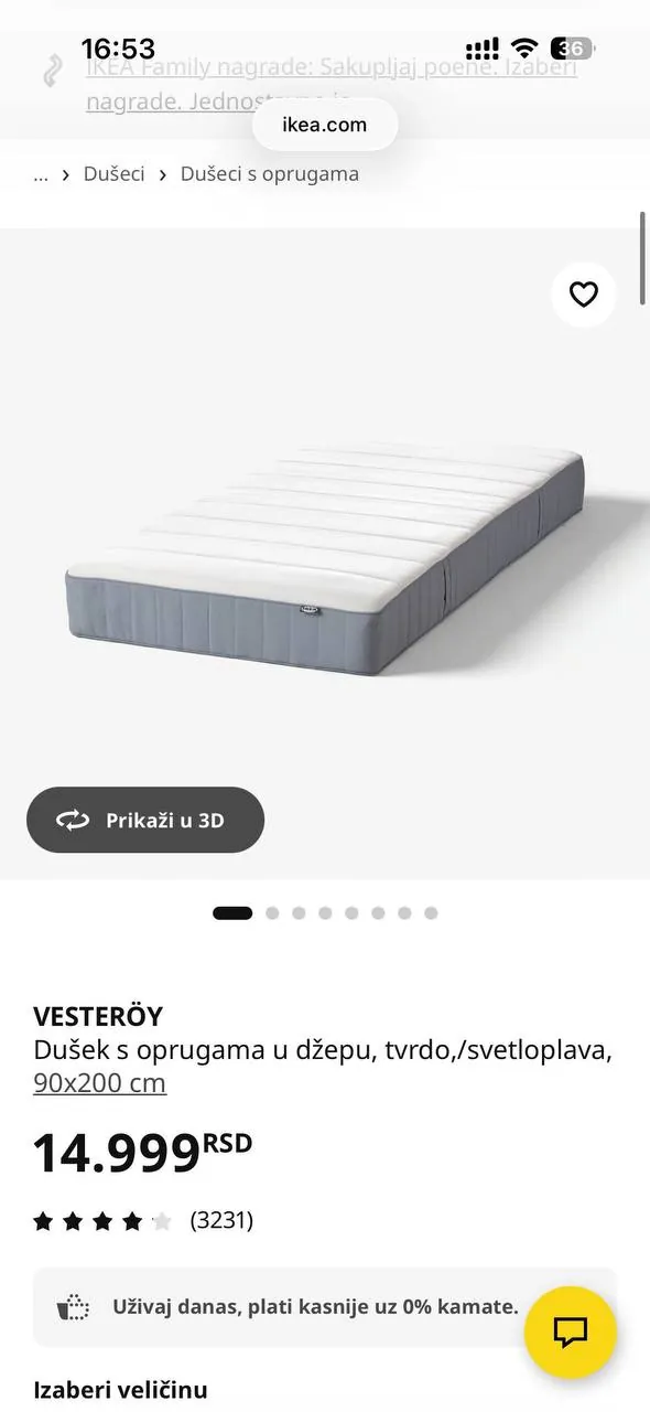 Детская кровать домик на заказ с матрасом IKEA 200×90 4