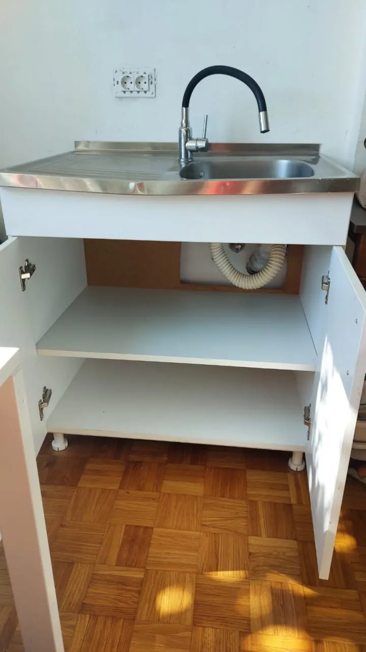 Кухонный шкаф с раковиной 60x60x85 см Детелинара 3