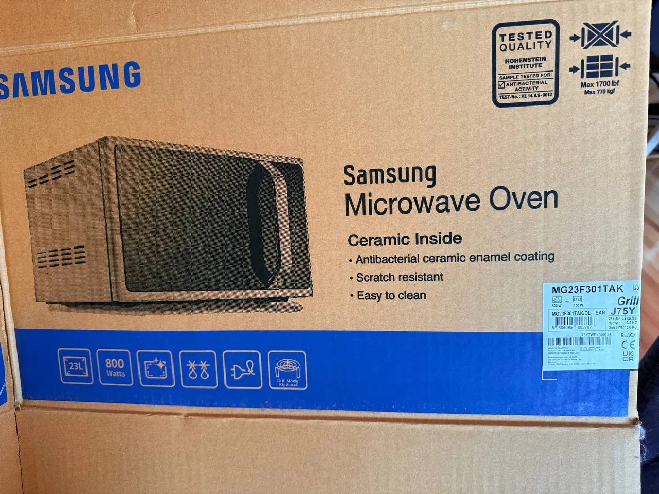 Микроволновка Samsung MG23F301TAK Нови-Сад 2